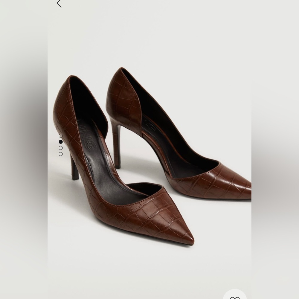 Mango stiletto shoes